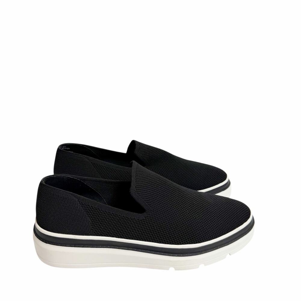 STEVEN NEW YORK ARTY PLATFORM WOMEN BLACK WHITE SNEAKERS SIZE 10 BRAND NEW